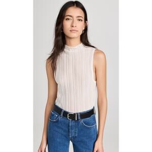 Anine Bing | Harlow Top – Winter White - M